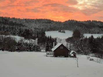 Bieszczady Domki na Odludziu, Domek na górce, Rabe