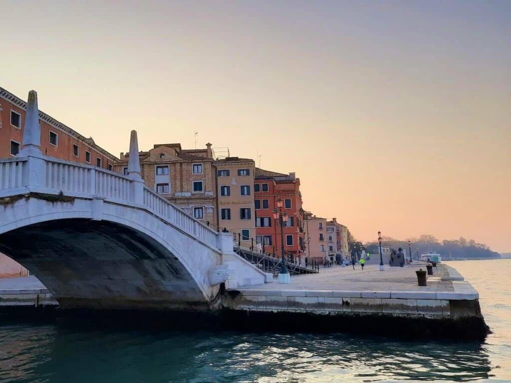 Wenecja zwiedzanie -  Promenada Riva degli Schiavoni
