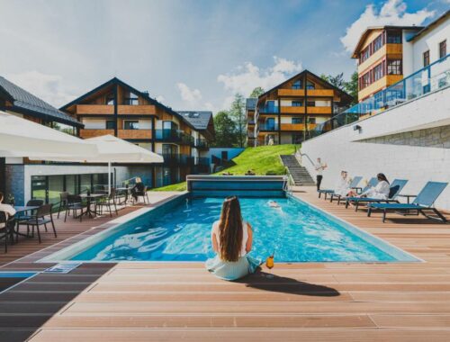hotel w górach z basenem