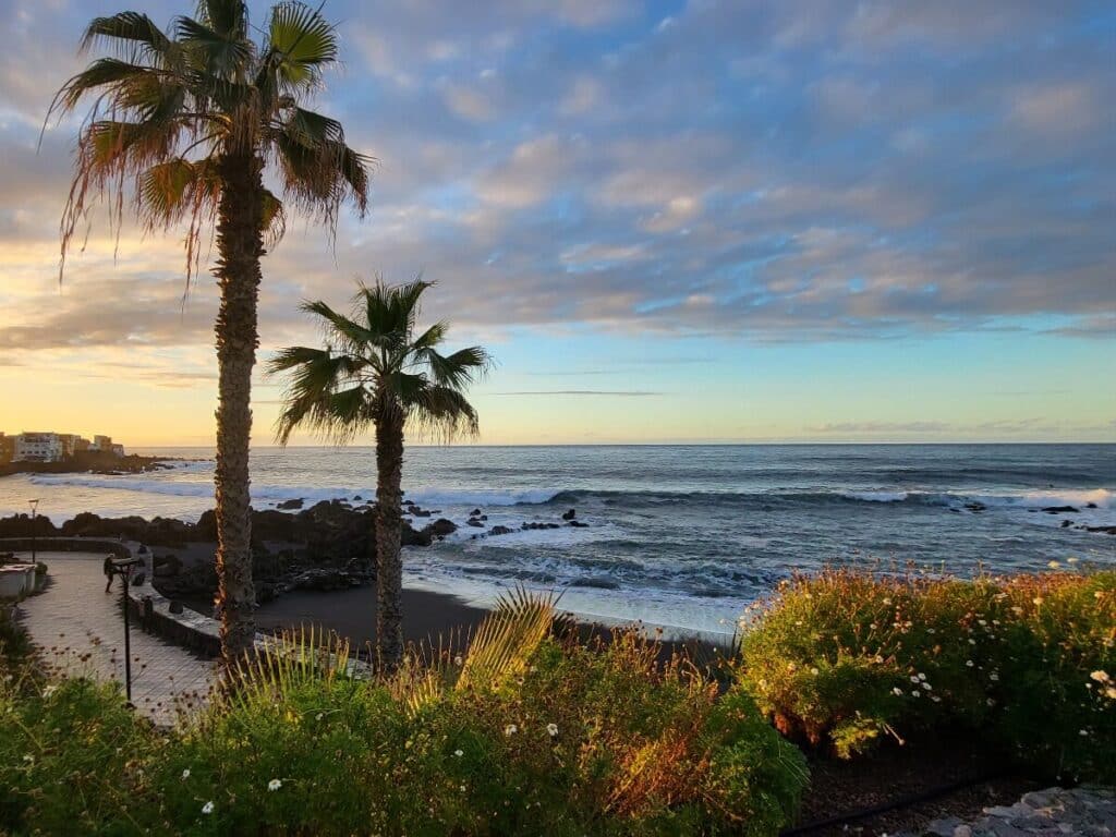 Puerto de la Cruz atrakcje, plaża Jardin, Teneryfa, Wyspy Kanaryjskie