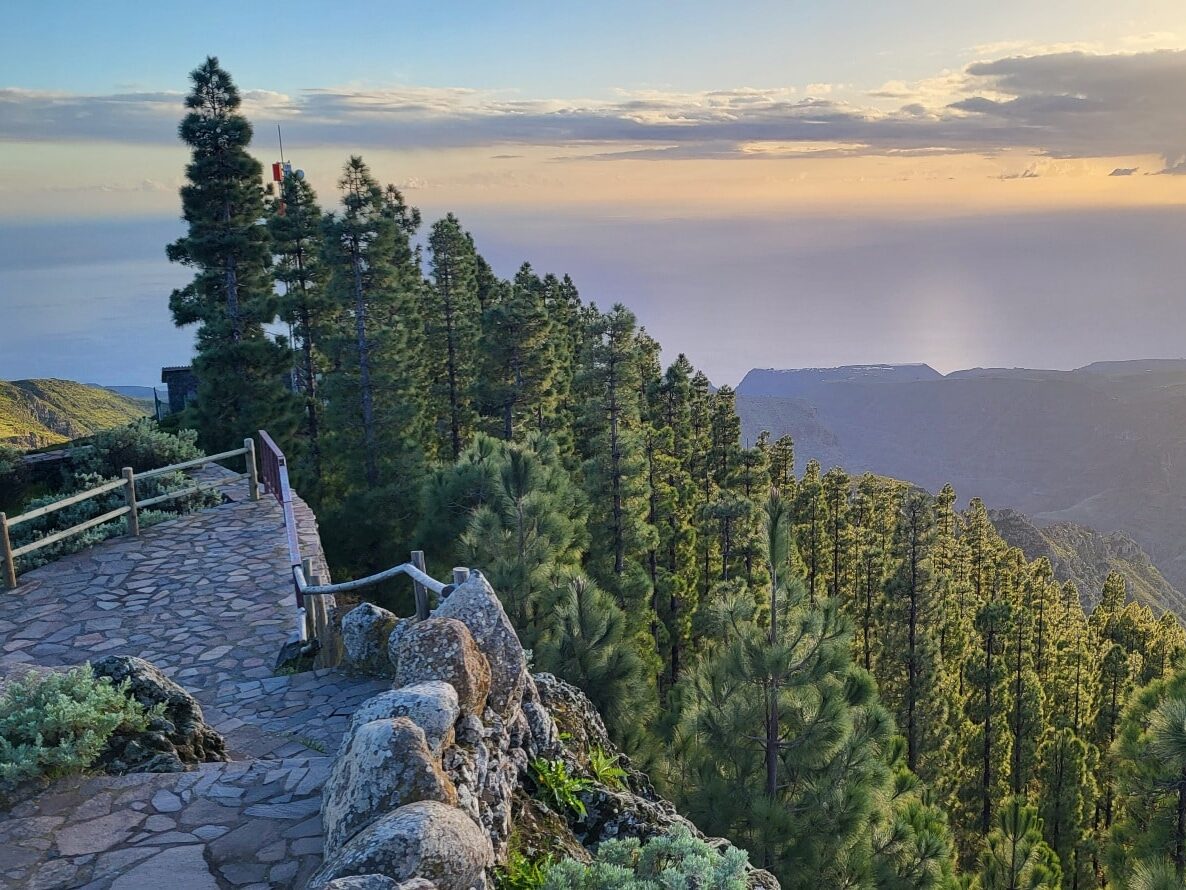 Mirador de Igualero La Gomera Wyspy Kanaryjskie