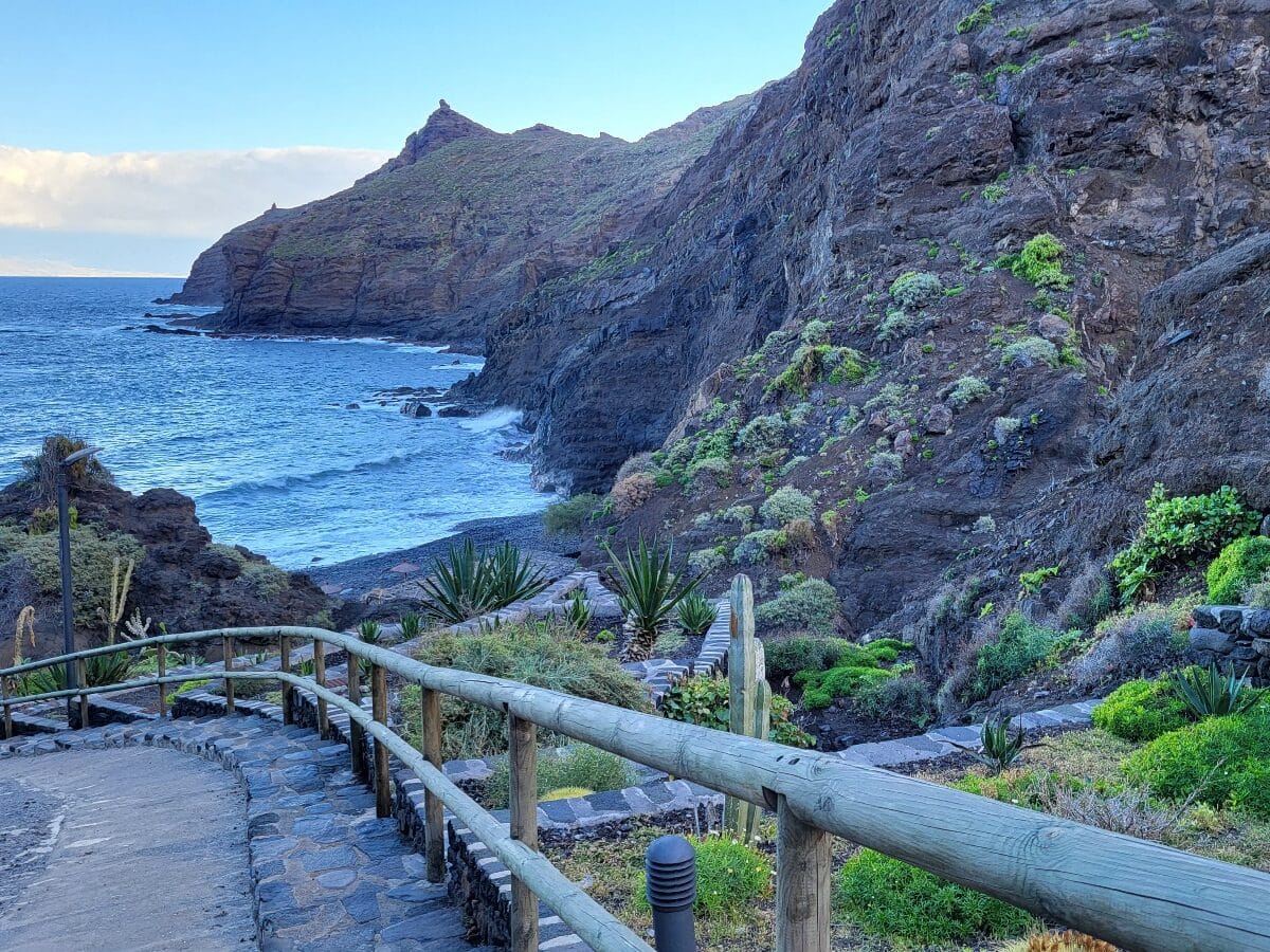 Playa de la Caleta, La Gomera Wyspy Kanaryjskie