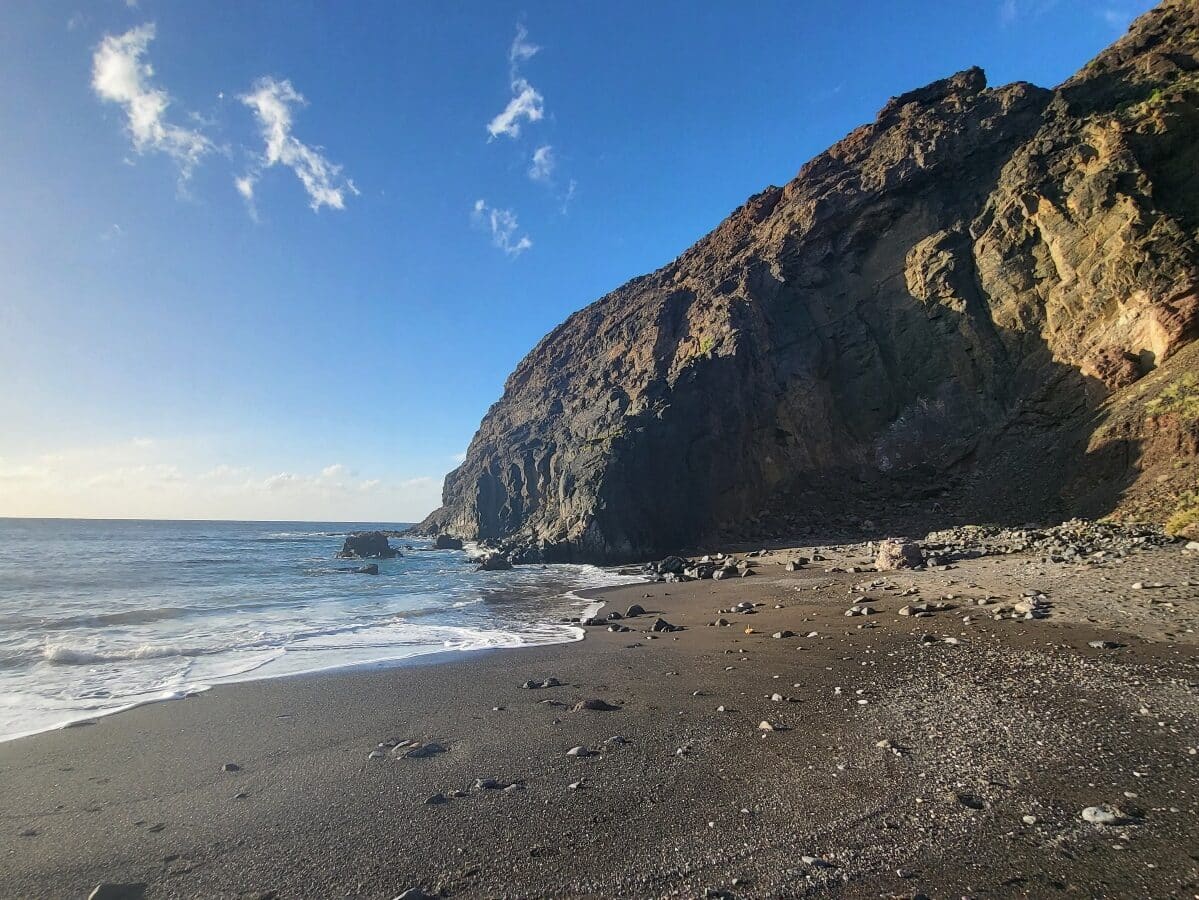Playa del Trigo, Alojera, La Gomera Wyspy Kanaryjskie