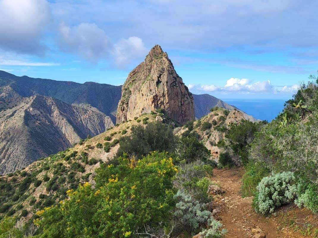 Roque Cano Vallehermoso La Gomera Wyspy Kanaryjskie