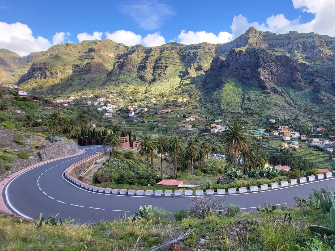 Valle Gran Rey La Gomera Wyspy Kanaryjskie