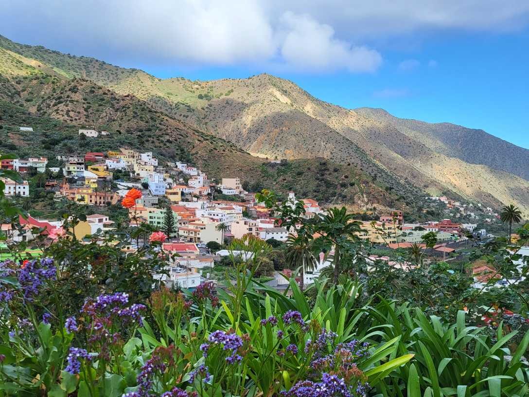Vallehermoso La Gomera Wyspy Kanaryjskie