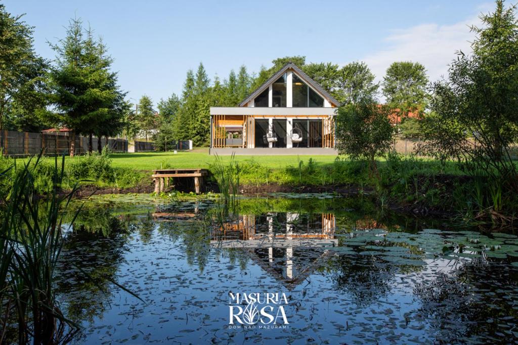 Domek na odludziu z jacuzzi, Masuria Rosa, Regiel