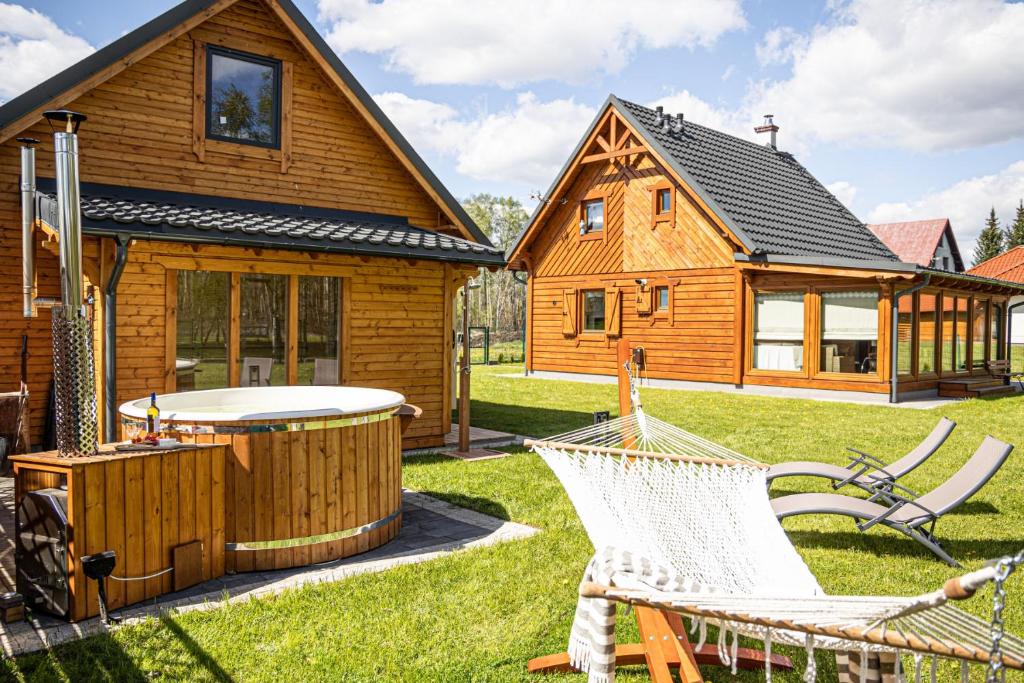 Domki na odludziu z jacuzzi, Uroczysko Lubajny, Idzbark