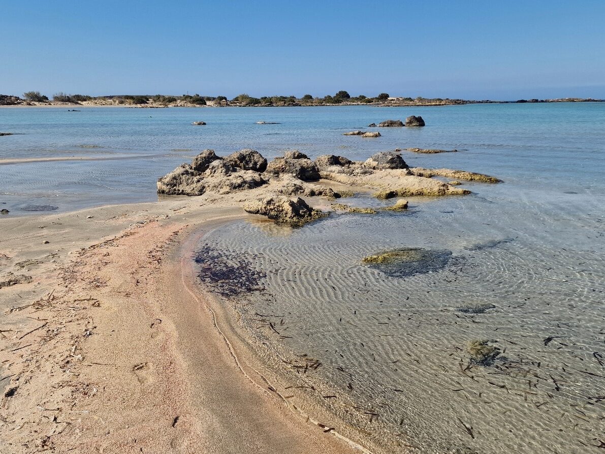 Chania, Kreta, Grecja, Plaża Elafonissi