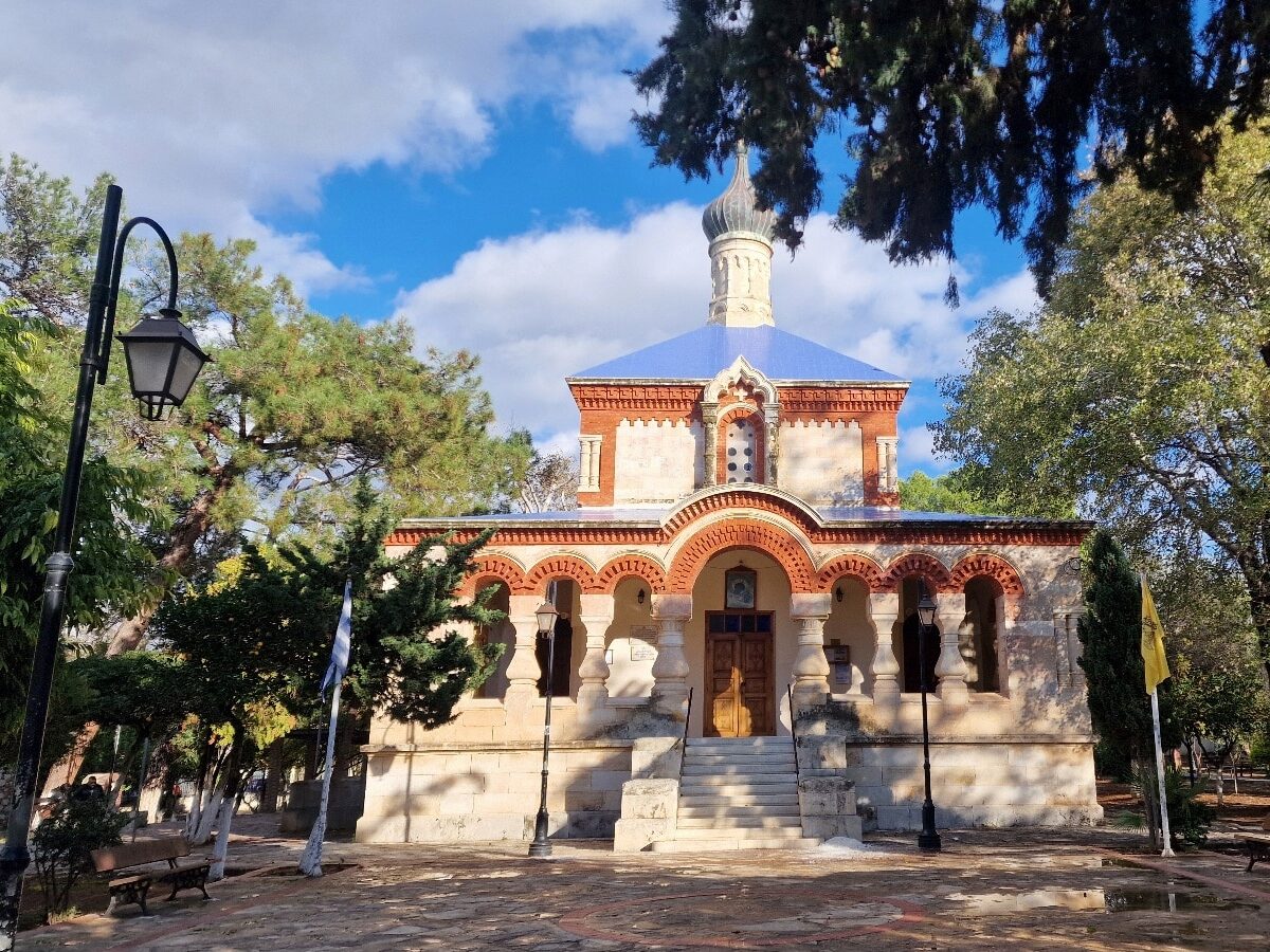 Chania atrakcje, Kreta, Grecja, kościół św. Marii Magdaleny