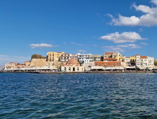 Chania atrakcje, Kreta, Grecja, port wenecki