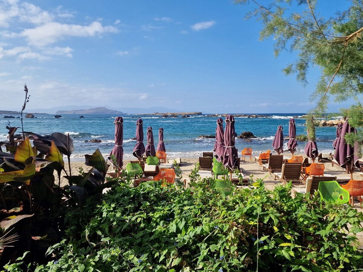 Grecja, Kreta, Chania, Plaża Nea Chora