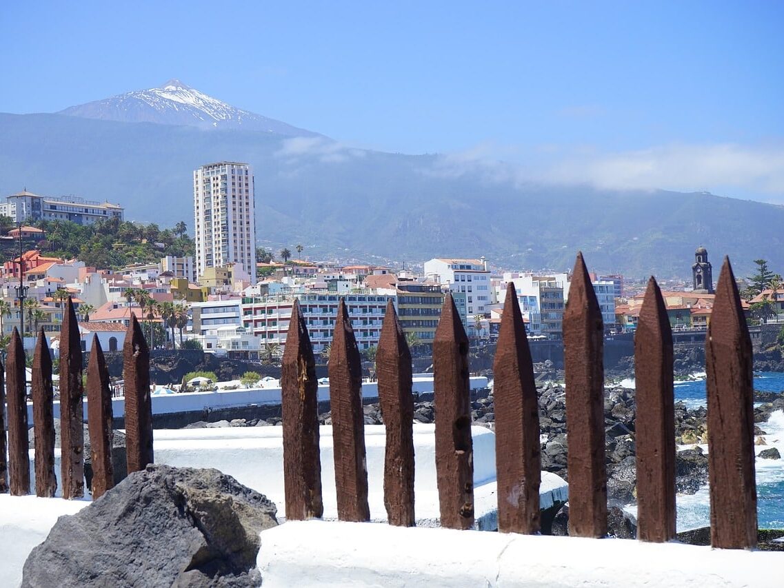Puerto de la Cruz atrakcje, Lago Martiánez, Teneryfa, Wyspy Kanaryjskie