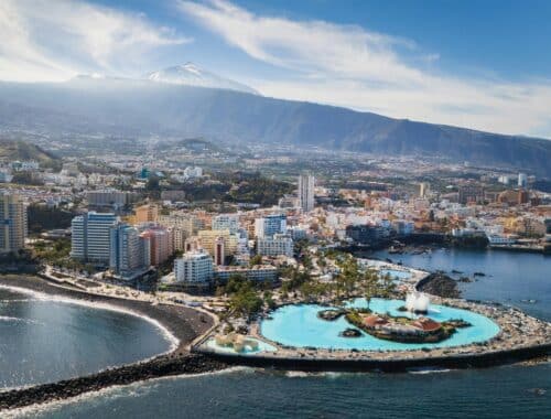 Puerto de la Cruz atrakcje, Lago Martiánez, Teneryfa, Wyspy Kanaryjskie1