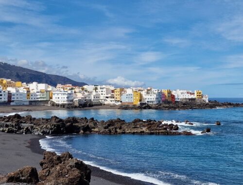 Puerto de la Cruz atrakcje, plaża Jardin, Teneryfa, Wyspy Kanaryjskie
